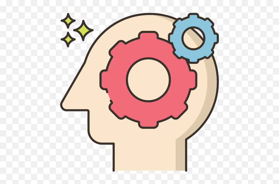 Brain - Free Education Icons Stay At Home Vektor Png,Brain Gears Icon