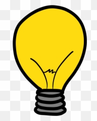 Lightbulb Clipart Reflection - Incandescent Light Bulb Png Clip Art,Light Bulb Png