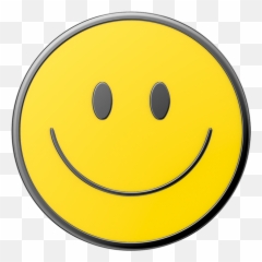 Enamel Be Happy Popgrip Popsockets Official - Smiley Face Popsocket png