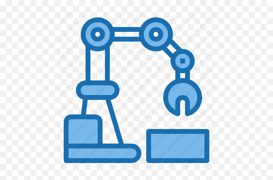 Download Robot Arm 1 Vector Icon Inventicons - Vertical Png,Robotic Arm Icon