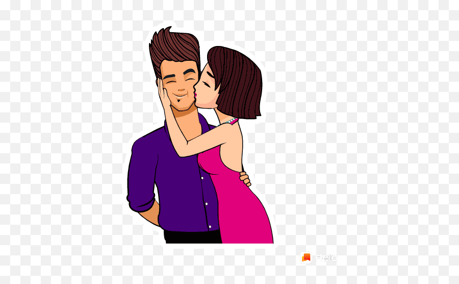 Love Wife Sticker - Love Wife Husband Discover U0026 Share Gifs Hug Gif Animation Kiss Gif Png,Husband Wife Icon