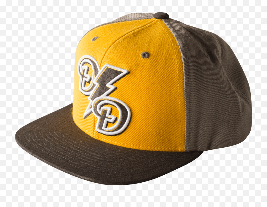 Lightning Snapback Yellow - Baseball Cap Png,Yellow Lightning Png