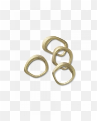 Ferm Living Flow Napkin Rings - Set Of 4 Brass Napkin Ring Png,Life Ring Png