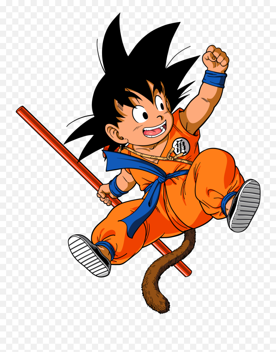Son Goku - Little Son Goku Png,Goku Transparent
