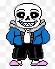 Line Sans Sprite Undertale Free Clipart - Undertale Sans Pixel Png,Sans Png