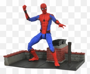 Marvel - SpiderMan Homecoming 7 Diamond Select Toys Action Figure png