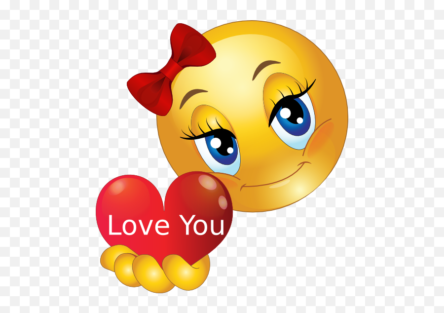 I Love U Emoji - Smileys Love You Png,Love Emoji Png