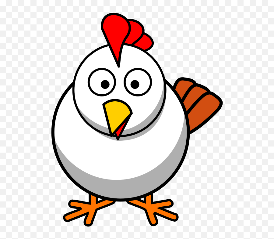 Chicken Clipart - Png Download Full Size Clipart 598395 Clipart Cartoon Chicken,Chicken Head Png