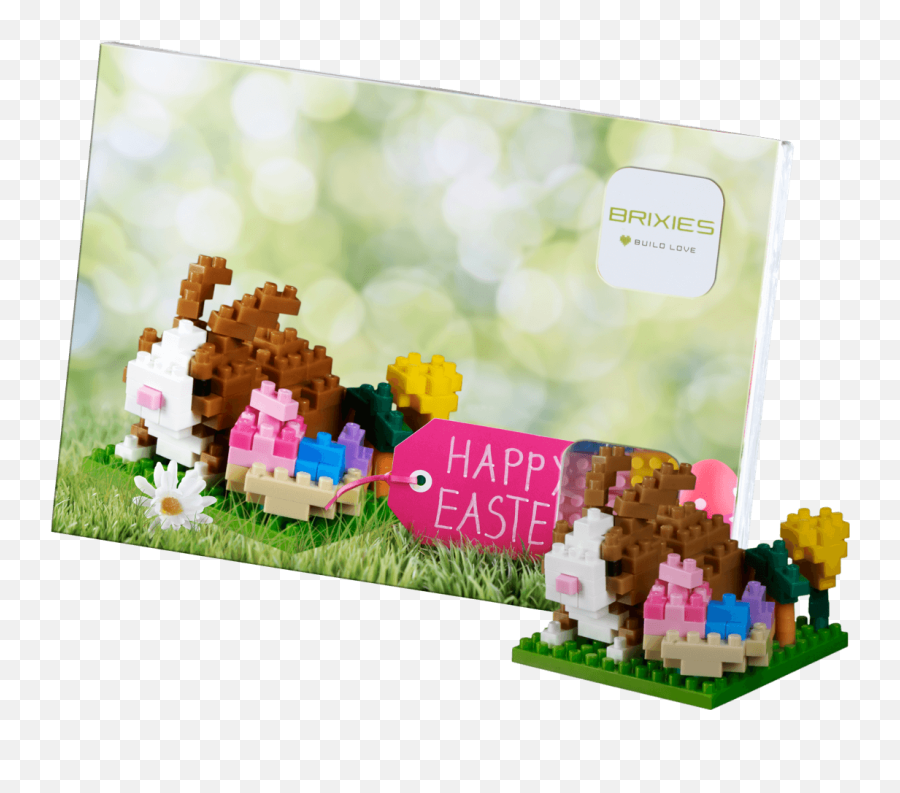 Brixies Postcard Happy Easter - Lego Png,Happy Easter Png