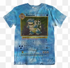 Blastoise Pokemon Card Unisex Tee Png