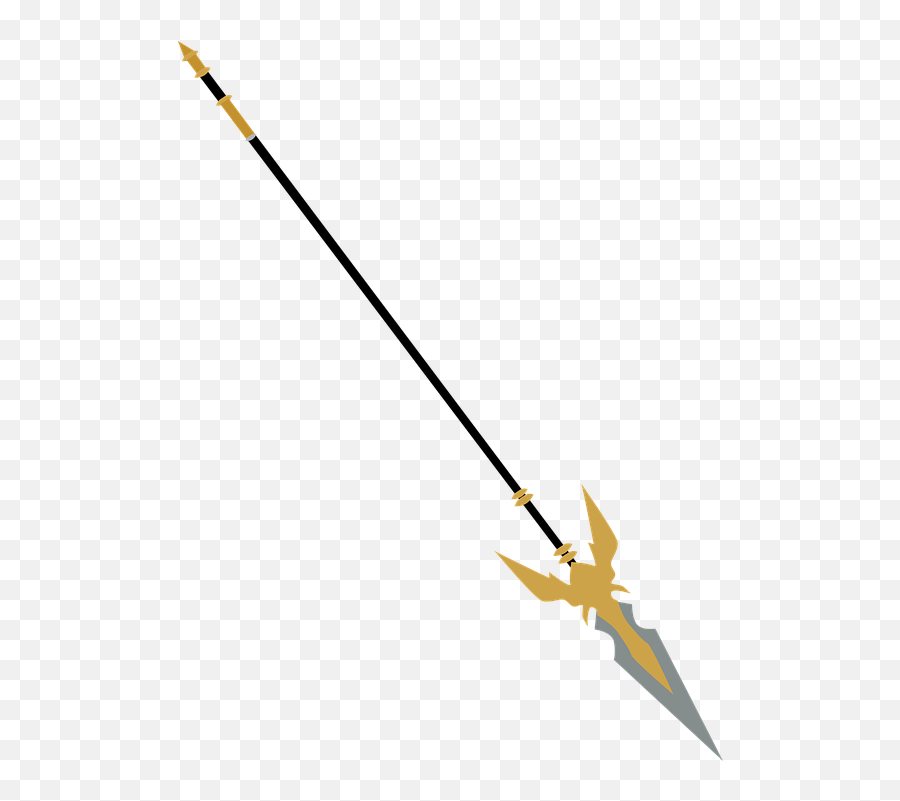 Spear War Svg File - Free Vector Graphic On Pixabay Three Prong Spear Fishing Png,Lance Png