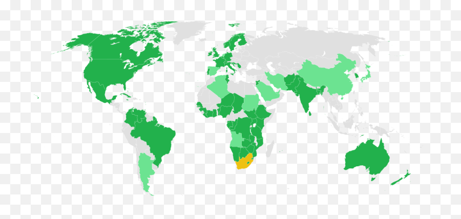 Filedignitaries - Countries That Recognize Serbia Png,Mandela Png