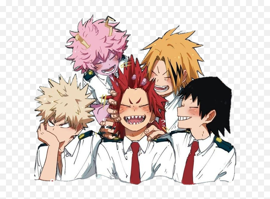 Freetoedit Freetoeditremix Png Bnha Mha Myheroacadamia - Bnha Bakusquad,Bakugo Png