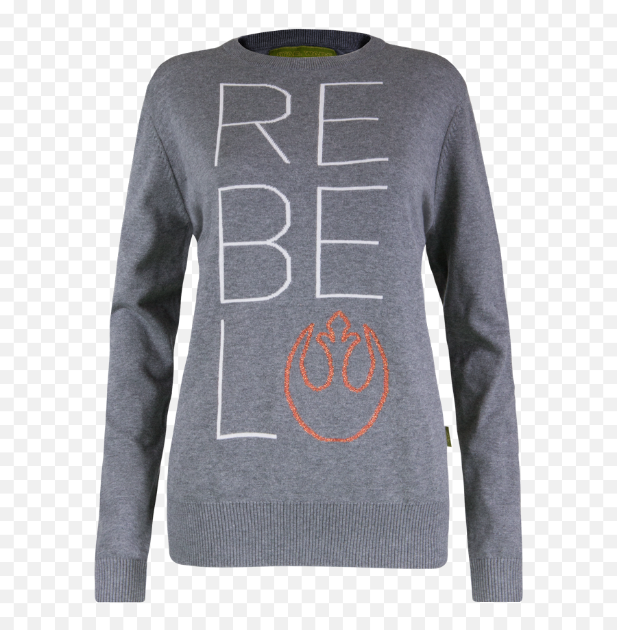 For Fans By Fansstar Wars Rebel Text Logo Shine Sweater Png Starwars