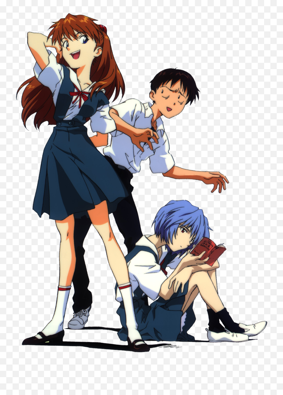 Shinji Asuka Rei - Rei Ayanami X Shinji Ikari Full Size Shinji Ikari Kaworu Nagisa Png,Rei Ayanami Png
