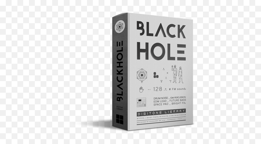 Blackhole Digitone Library - Box Png,Black Hole Transparent
