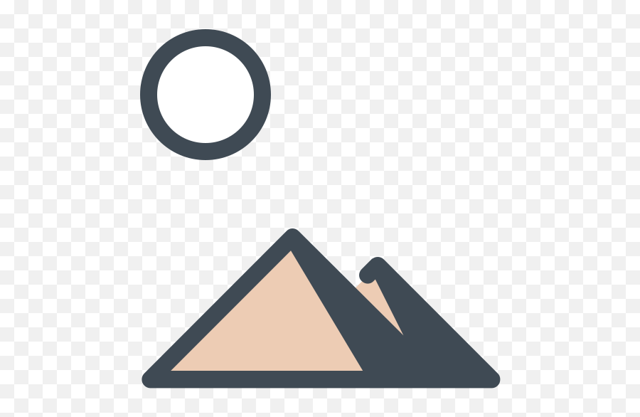 Pyramids Icon - Free Download Png And Vector Triangle,Pyramids Png