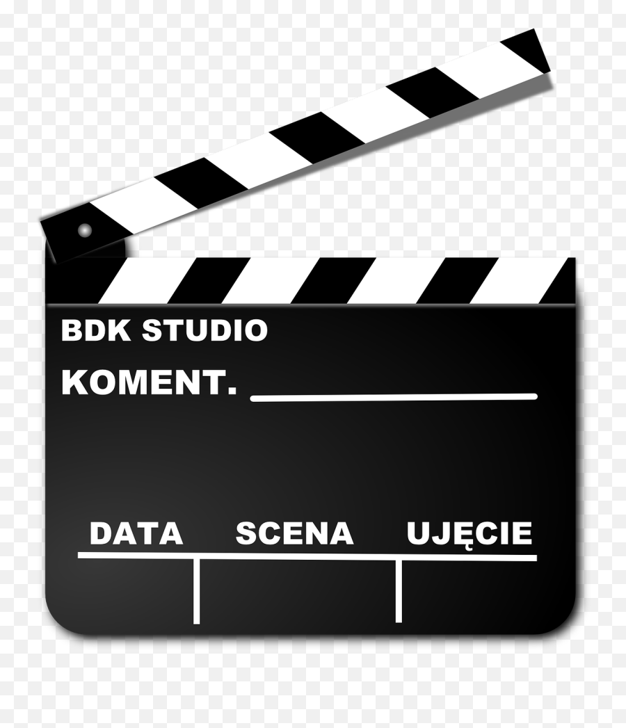 Movie Clap Scene - Free Vector Graphic On Pixabay Clap Movie Png,Cinema Png