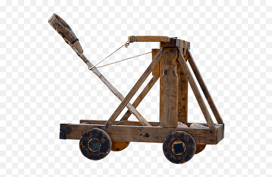 Ballista Catapult Transparent Png - Medieval Weapons To Attack A Castle,Catapult Png