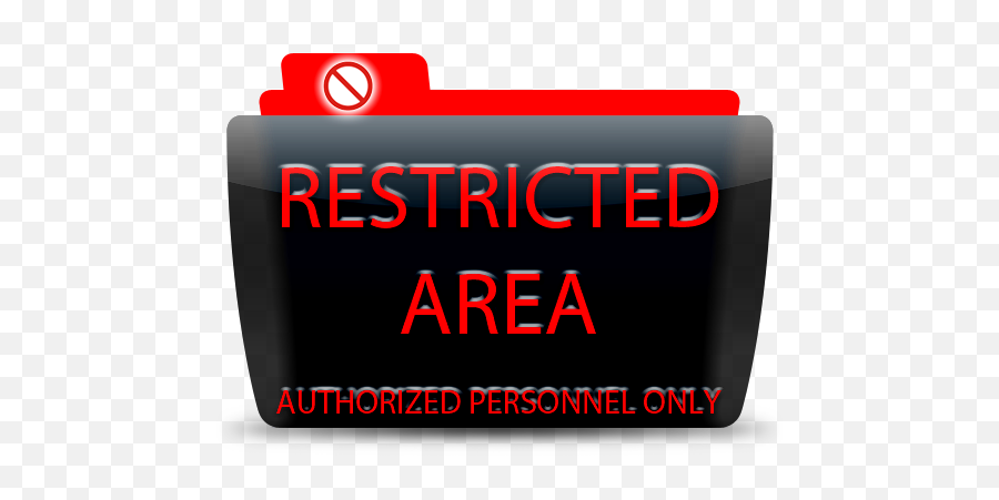 Restricted Folder File Free Icon Of - Restricted Icon Png,Restricted Png