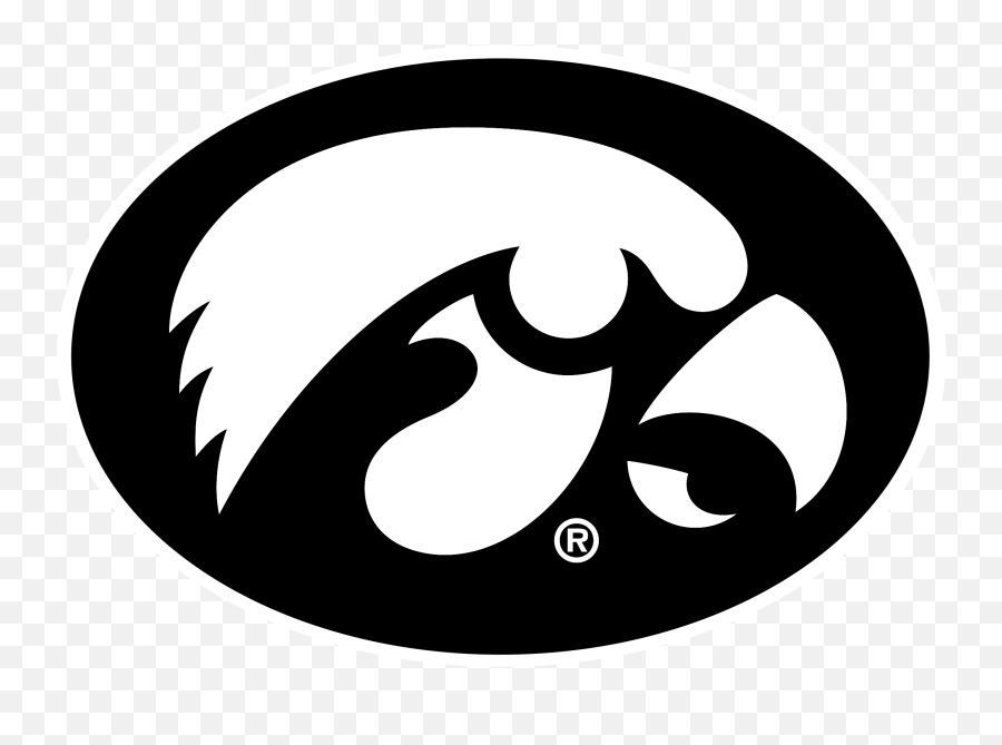 Iowa Hawkeyes Logo Png Clipart - University Of Iowa Logo,Hawkeye Logo Png
