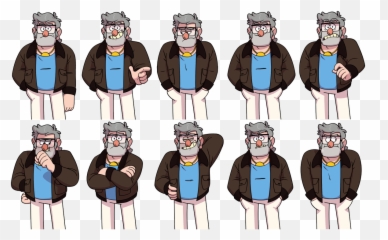 Embedded - Grunkle Stan Dating Sim Png,Grunkle Stan Png