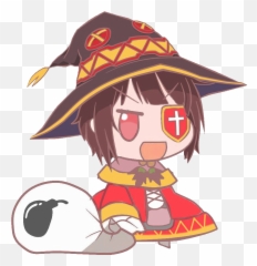 Download Welcome To Reddit - Megumin Chibi Png,Megumin Png