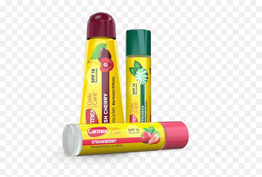 Carmex Daily Care Lip Balm With Spf - Balsamo Labial Carmex Png,Chapstick Png