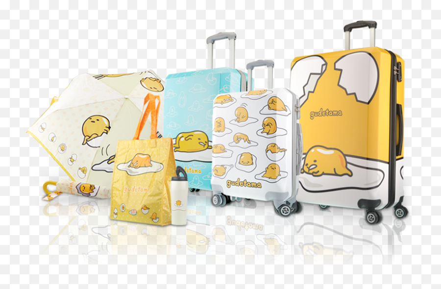 gudetama suitcase