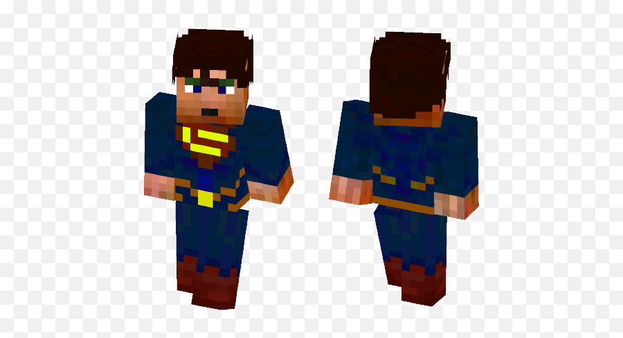Download Man Of Steel Minecraft Skin For Free - Rick Grimes Minecraft Skin Png,Man Of Steel Png