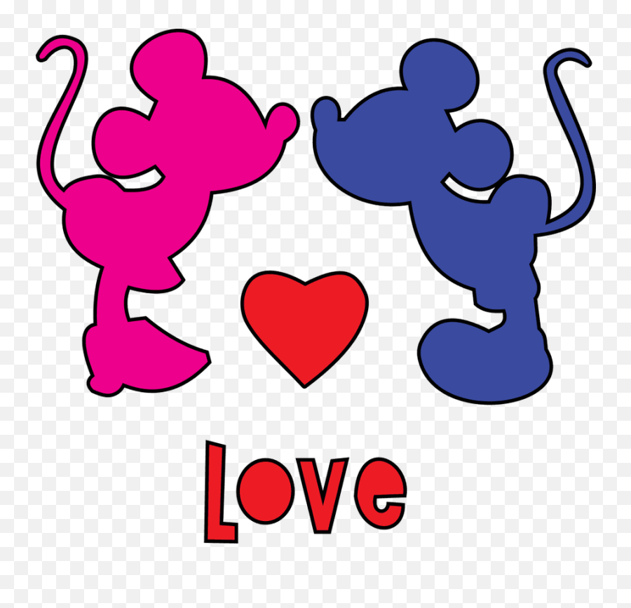 Baby Minnie Mouse - Mickey Mouse Y Minnie Vector Png Mickey Mouse With Love,Minnie Bow Png