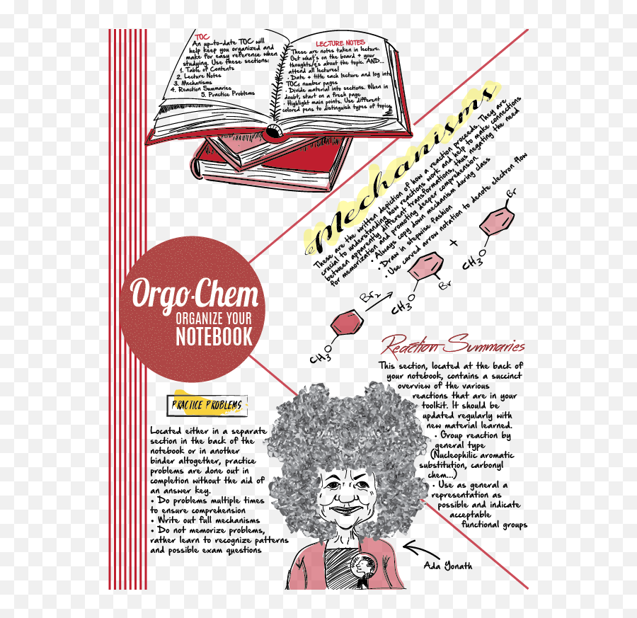 How To Organize Your Orgo Lecture Notebook The Offset - Hair Design Png,Notebook Png