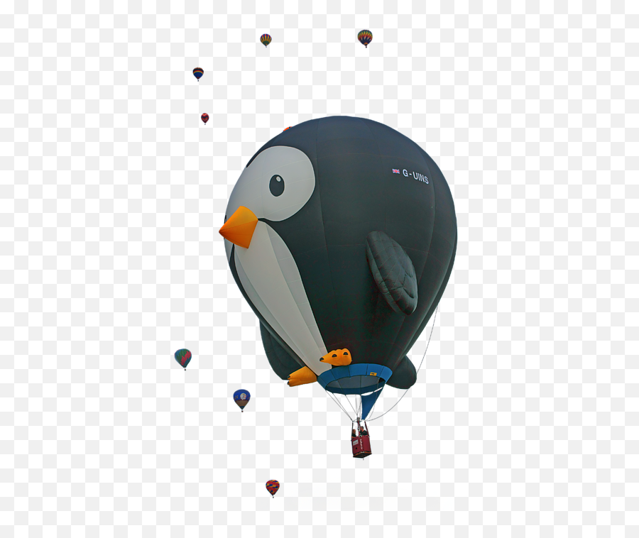 Penguin - Hot Air Balloon Png,Hot Air Balloon Transparent