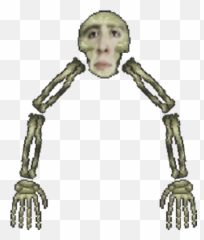 Jontron If He Were A Terraria Boss - Skeletron png