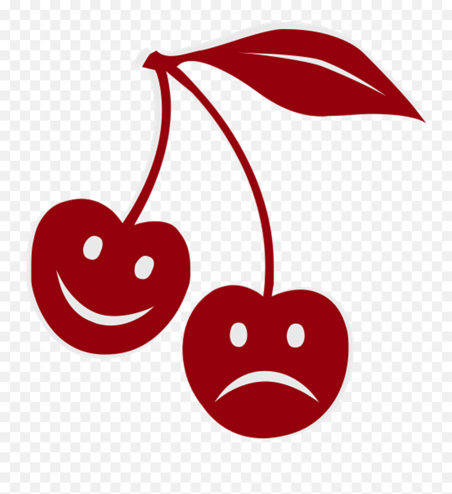Happy Sad Cherry Feelings Emotions - Cherrys Vector Png,Sad Logo