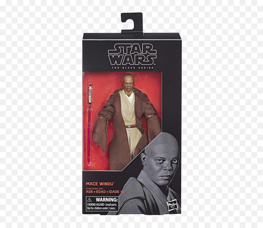 Revenge Of The - Mace Windu Figure Black Series Png,Mace Windu Png