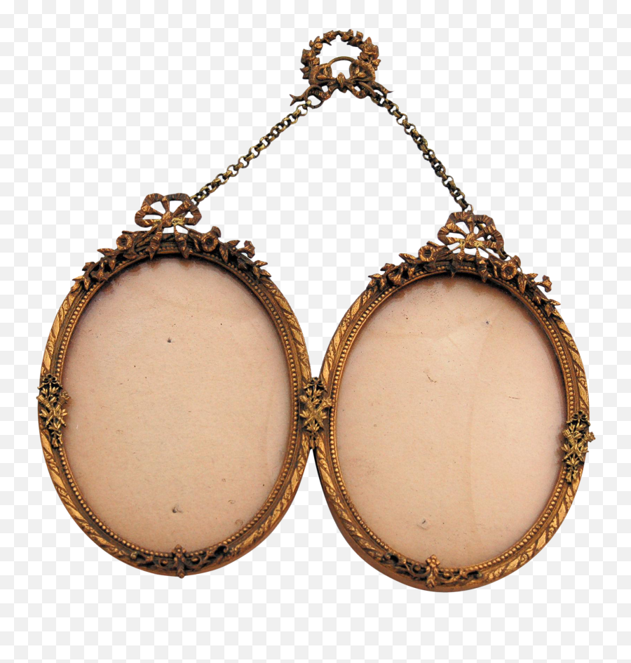 Picture - Double Oval Picture Frame Png,Antique Frame Png