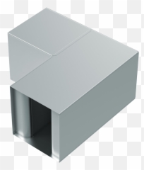 Elbmp Rectangular Elbow Silencer - Horizontal png