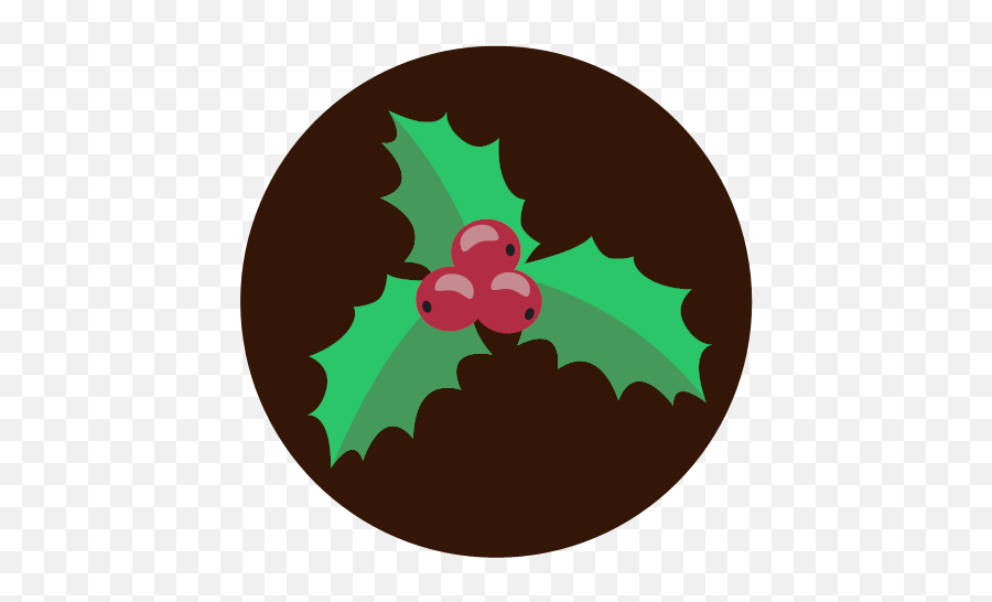 Decoration Holly Plant Icon - Media Monster Christmas Png,Plant Icon Png