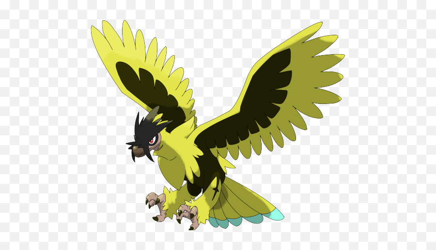 Eagle Clipart - Electric Flying Pokemon Fanmade Hd Png Electric Flying Type Pokemon,Eagle Clipart Png