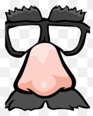 Funny - Face Glasses Club Penguin Rewritten Wiki Fandom Transparent Cartoon Png