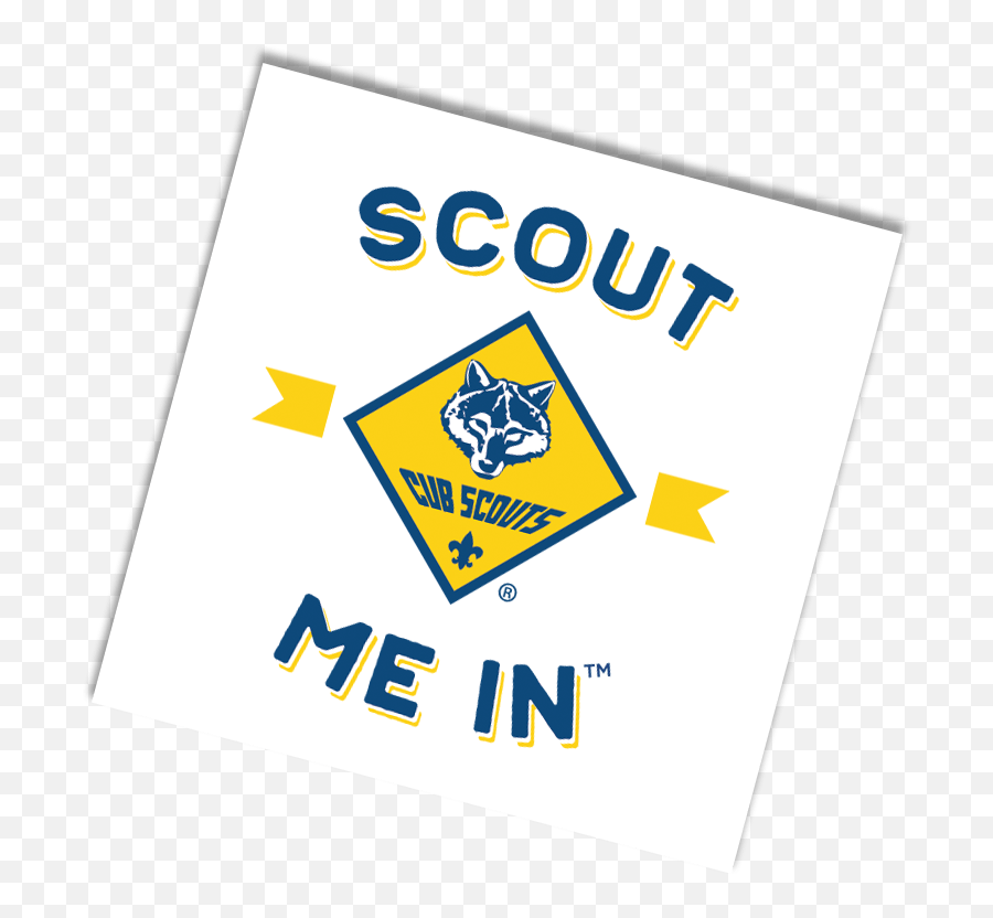 Scout Me In Logo - Cub Scout Clip Art Png,Cub Scout Logo Vector
