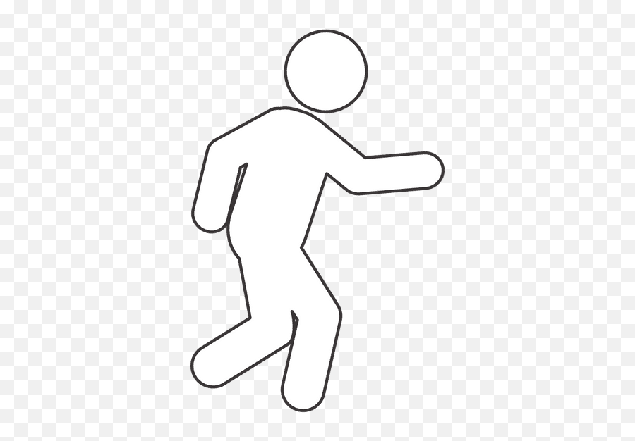 Running Person Pictograph - For Running Png,Running Person Icon