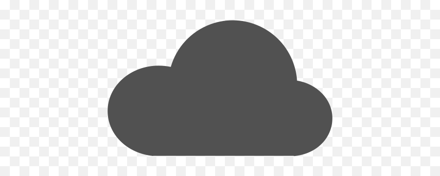 Cloud Icon - Clip Art Black Clouds Png,Cloud Icon Free