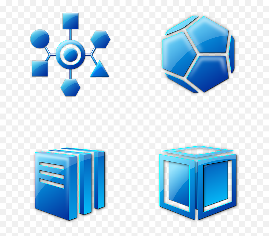 Dodecahedron Geometry Shapes - Free Vector Graphic On Pixabay Iconos Extraños Png,Dropbox Icon Vector