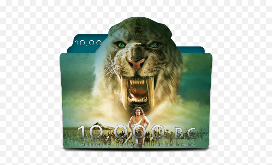 10000 Bc Folder Icon - Designbust 10000 Bc Hd Poster Png,Icon 10