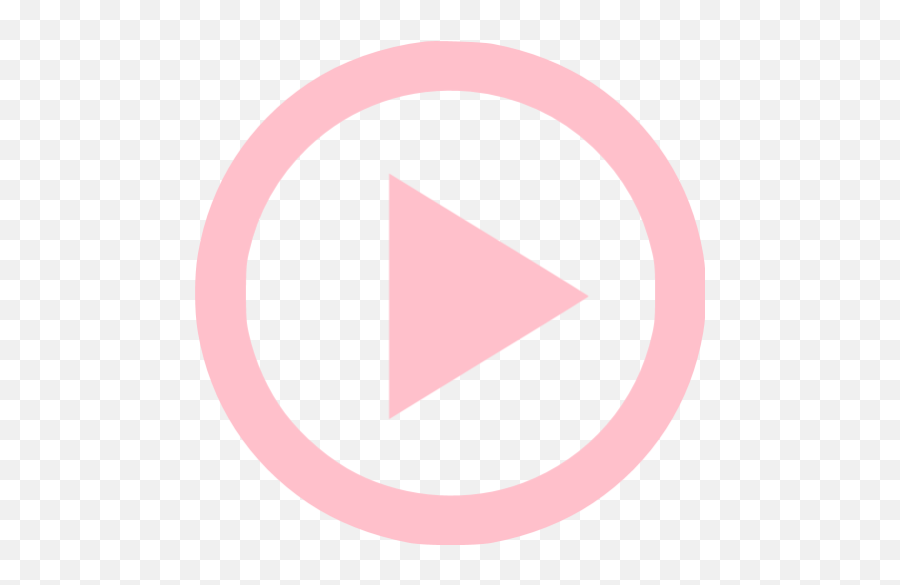 Pink Video Play 3 Icon - Free Pink Video Icons Charing Cross Tube Station Png,Video Logo Icon