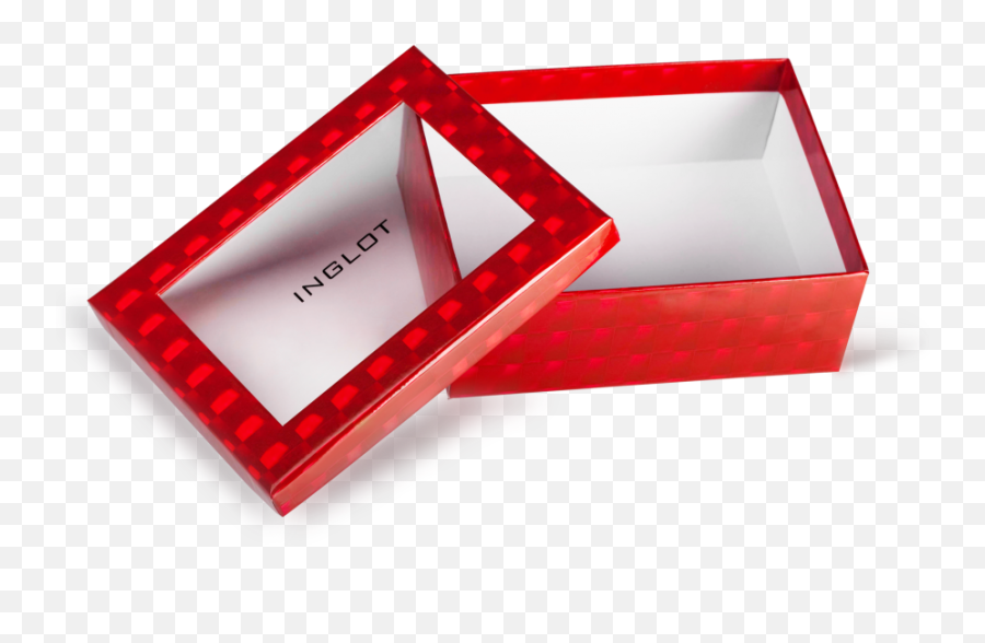 Gift Box Red - Other Inglot Cosmetics U2013 Makeup Skincare Paper Png,Gift Transparent