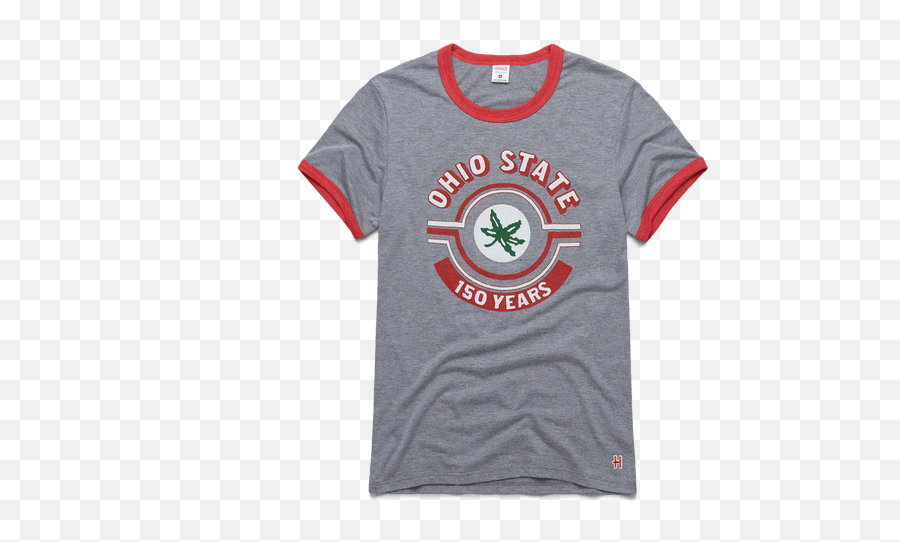 Ajhohio State V Neck T Shirthrdsindiaorg - Short Sleeve Png,Ohio State Buckeyes Icon