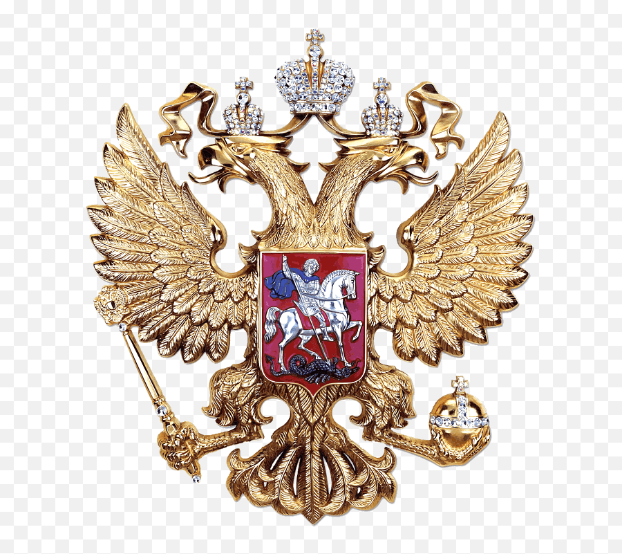 Russia U2013 Logos Brands And Logotypes - Russian Imperial Eagle Png,Russia Png